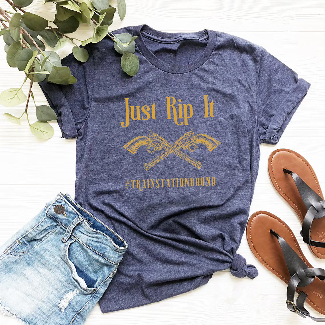 Just Rip It Train Station Bound Classic T-Shirt