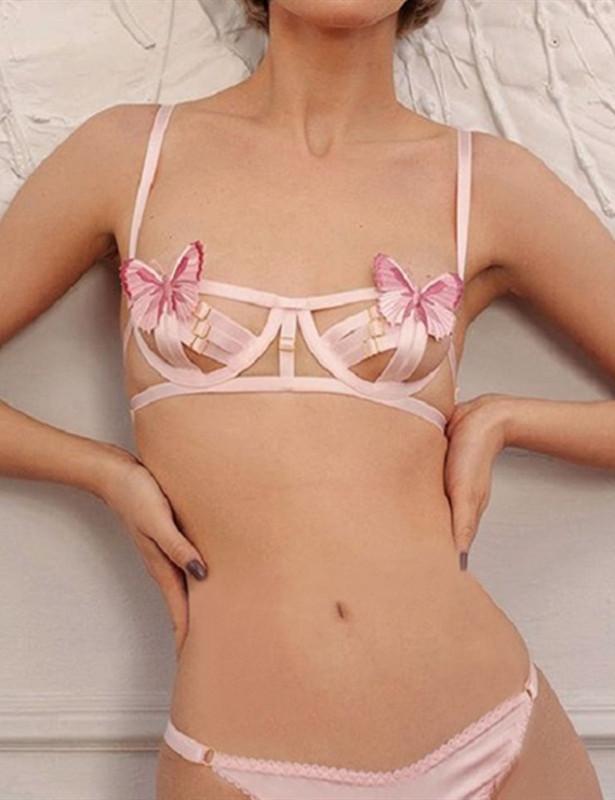 Butterfly Bandage Bra & Panty Set