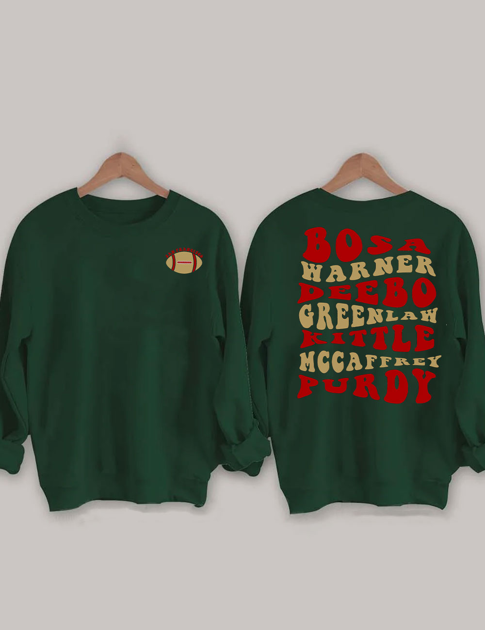 San Francisco 49ERS Football Sweatshirt