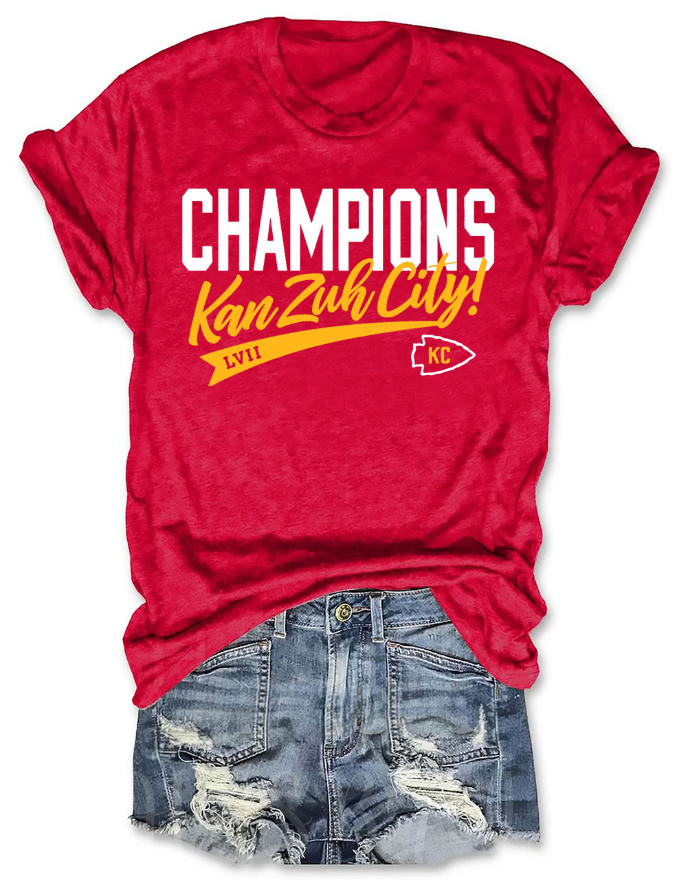 KC Champions KanZuhCity Football T-Shirt