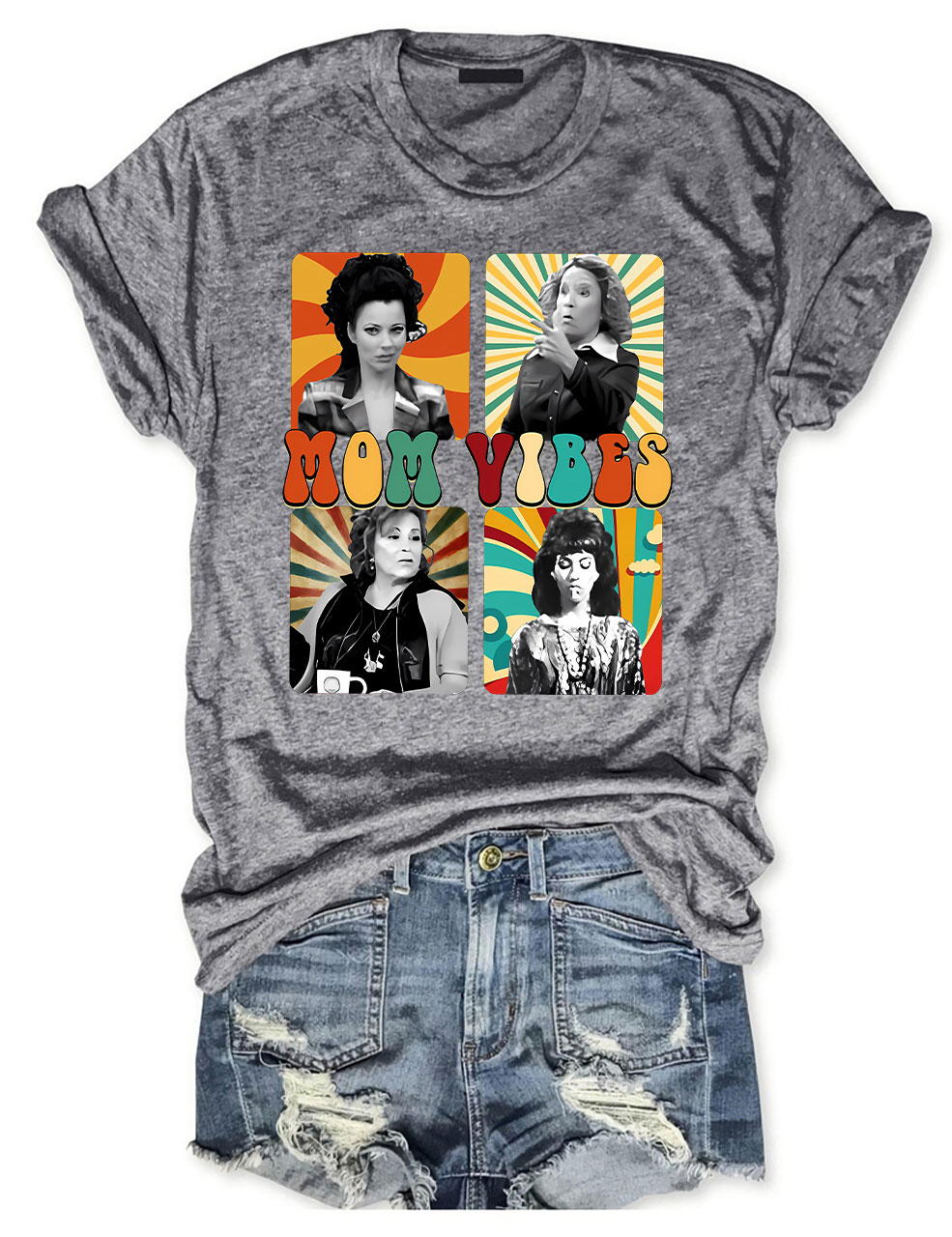 Retro Mom Vibes T-shirt