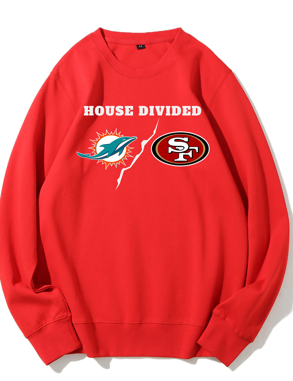 NFL CUSTOMIZED UNISEX House Divided Sweatshirt
