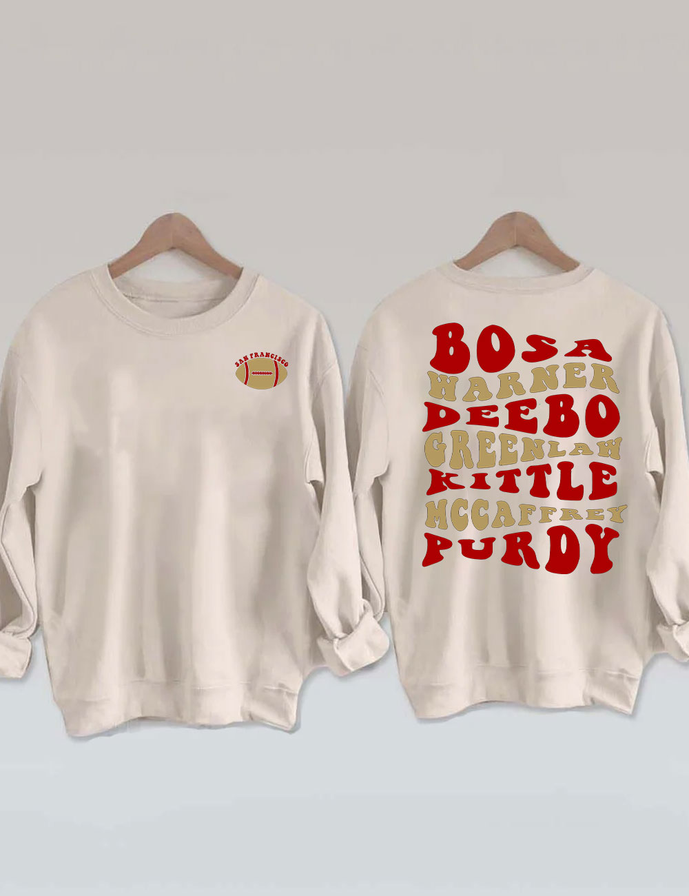 San Francisco 49ERS Football Sweatshirt