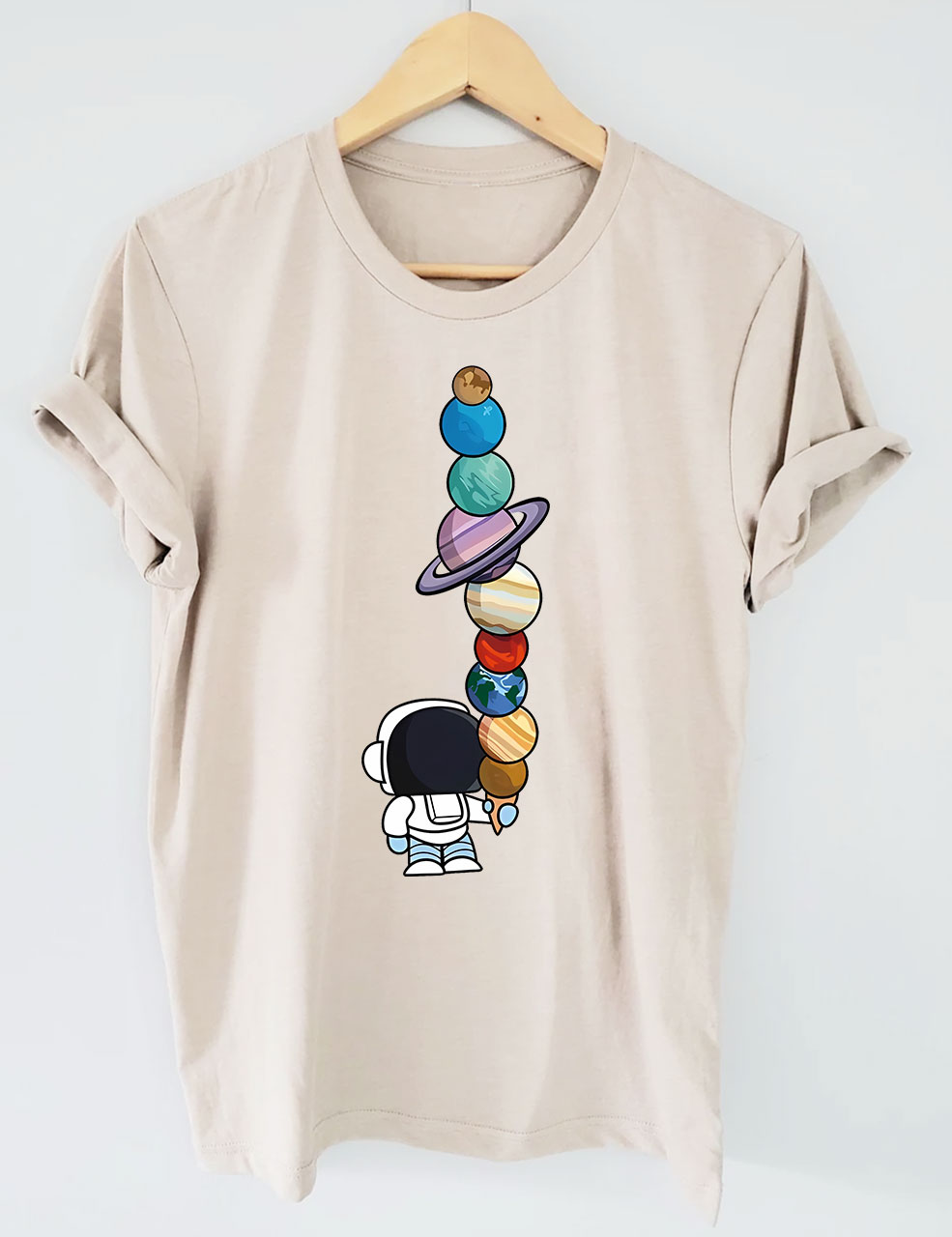Astronaut and Planet T-shirt