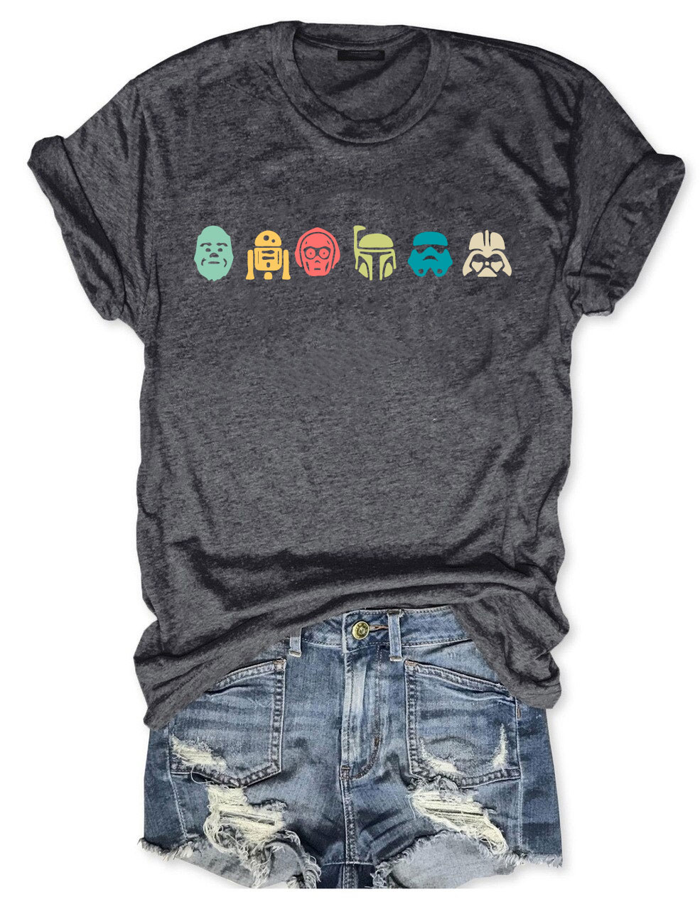 Star Wars Head Funny T-shirt