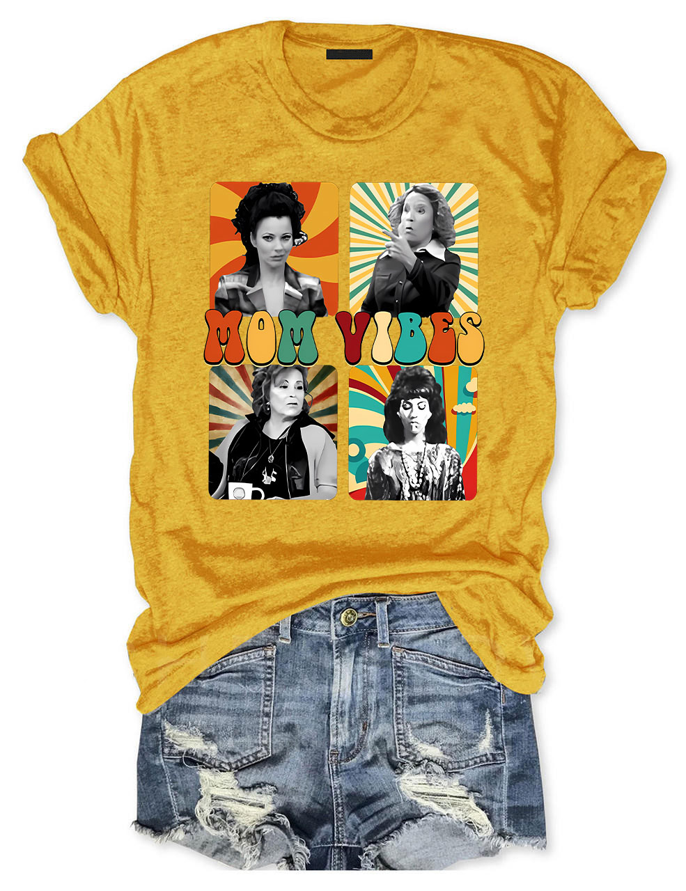 Retro Mom Vibes T-shirt