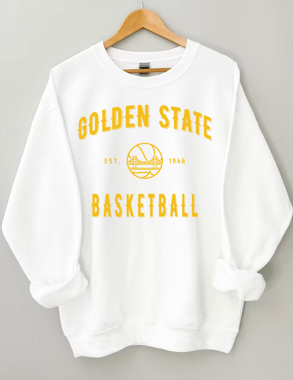 Vintage Golden State Basketball Sweatshirt