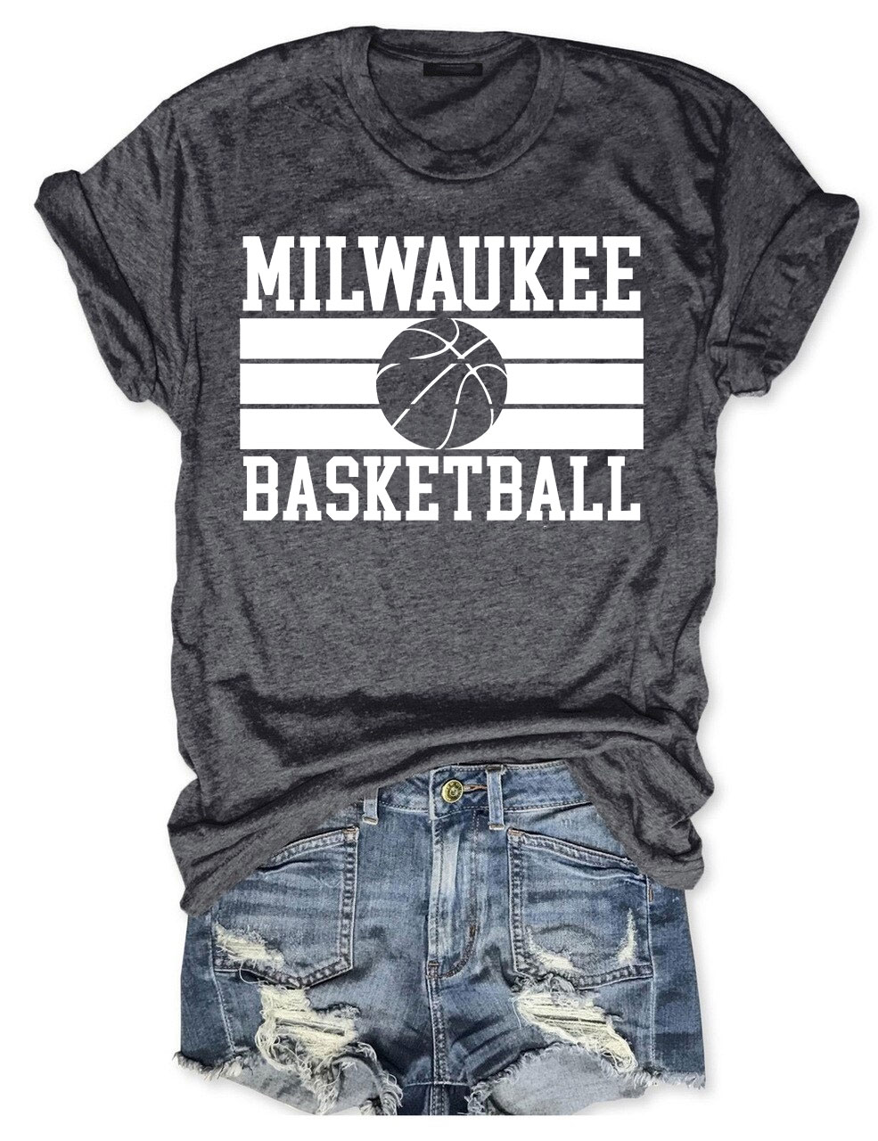 Vintage Milwaukee Basketball T-Shirt