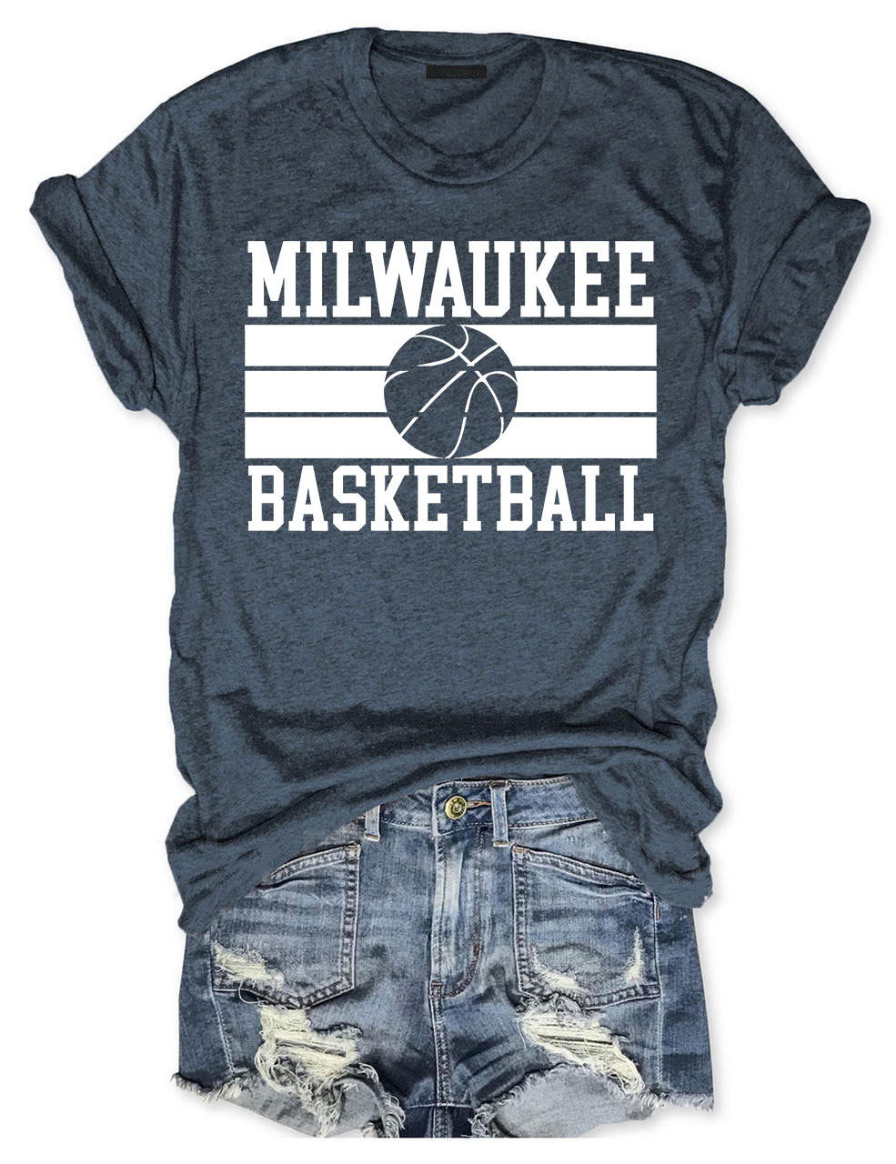Vintage Milwaukee Basketball T-Shirt