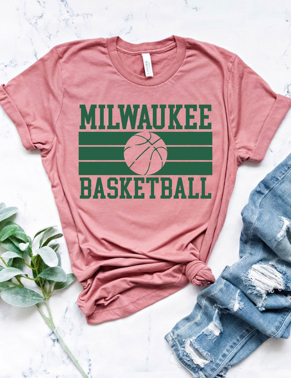 Vintage Milwaukee Basketball T-Shirt