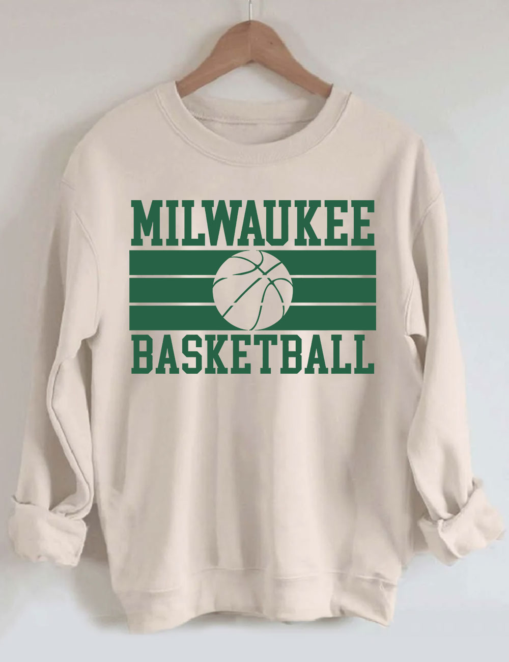 Vintage Milwaukee Basketball Sweatshirt