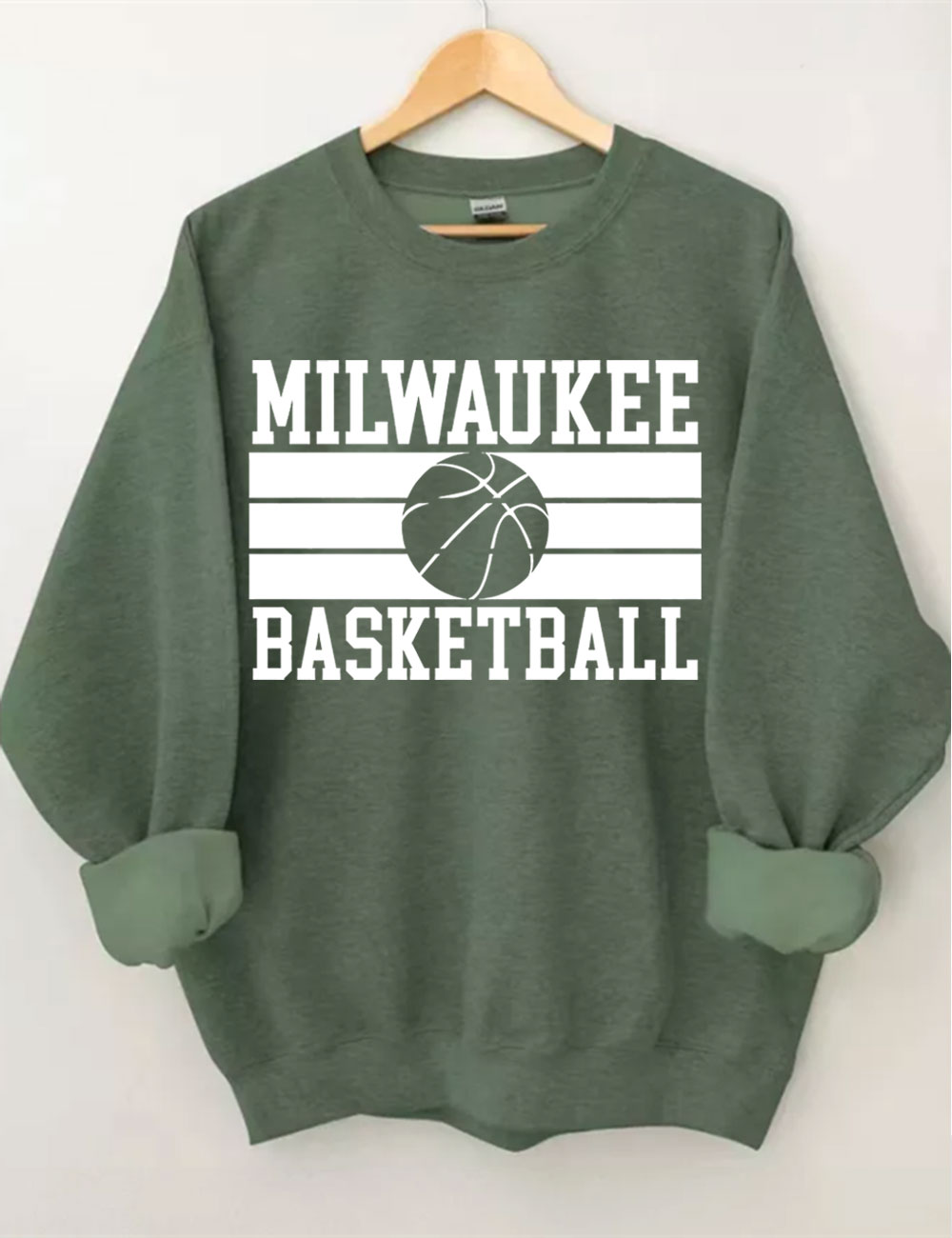 Vintage Milwaukee Basketball Sweatshirt