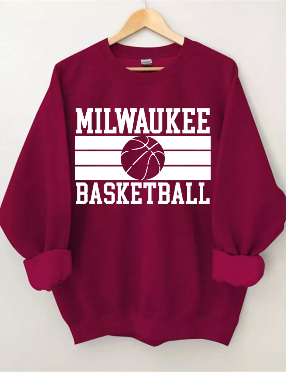 Vintage Milwaukee Basketball Sweatshirt