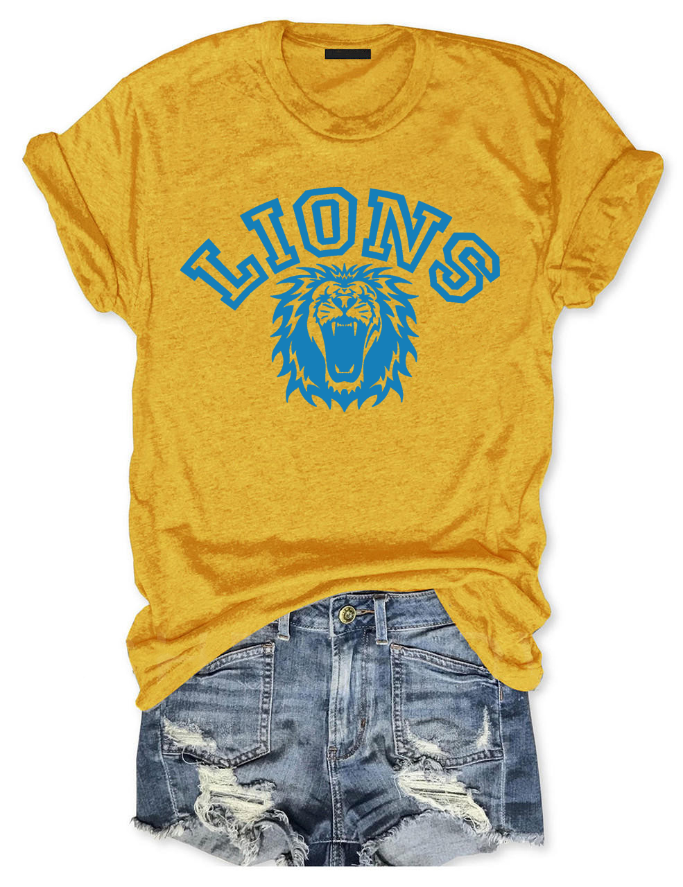 Lions mascot  Football T-Shirt