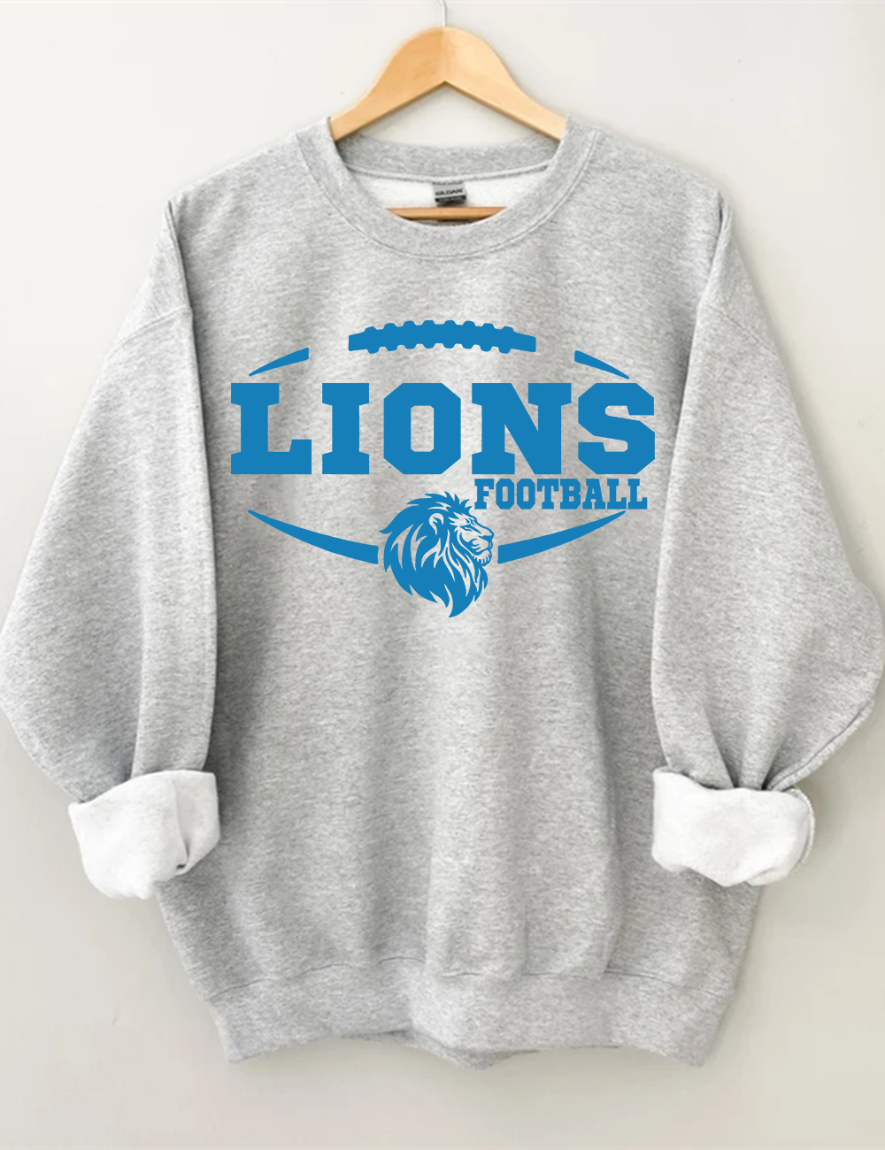 Lions logo  Football Sweatshirt