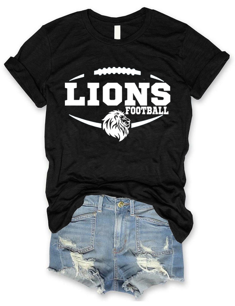 Lions logo  Football T-Shirt