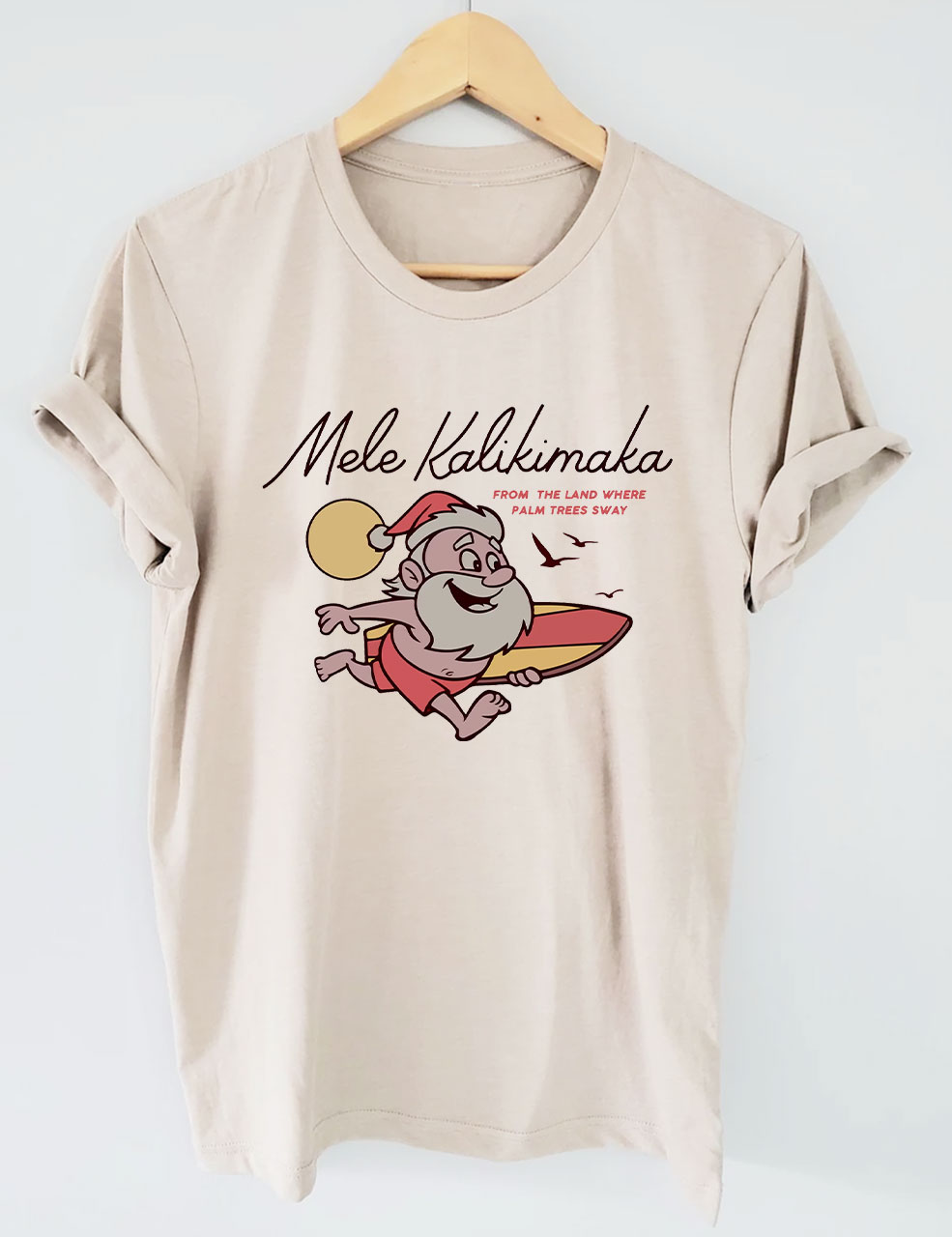 Mele Kalikimaka Hawaii Christmas T-Shirt