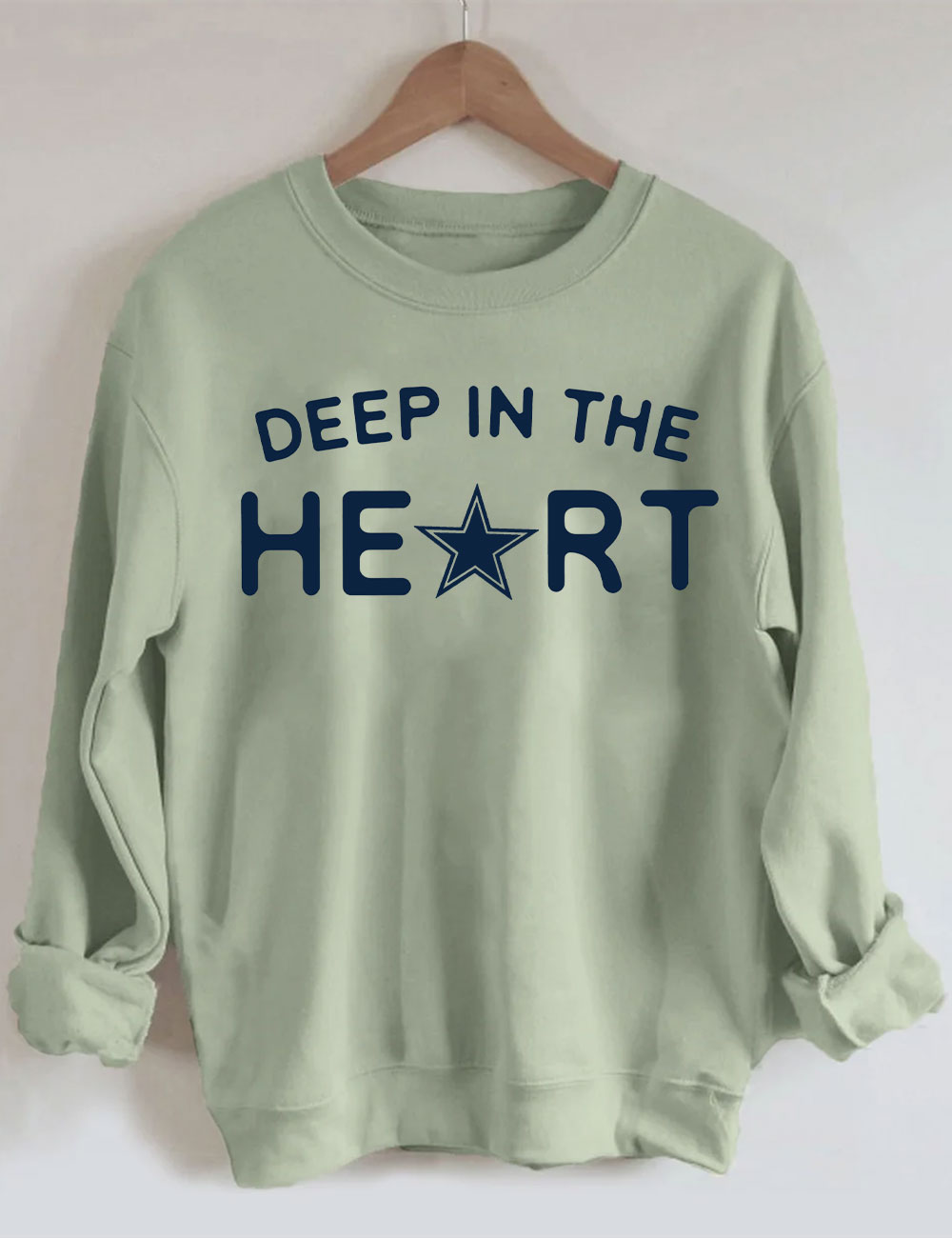 Deep In The Heart Dallas Football Sweatshirt