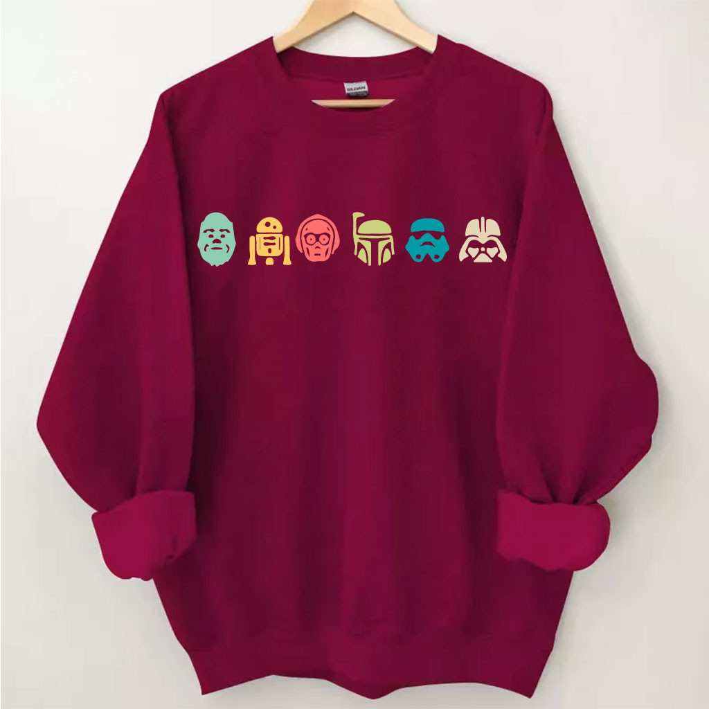 Star Wars Head Funny Sweatshirt