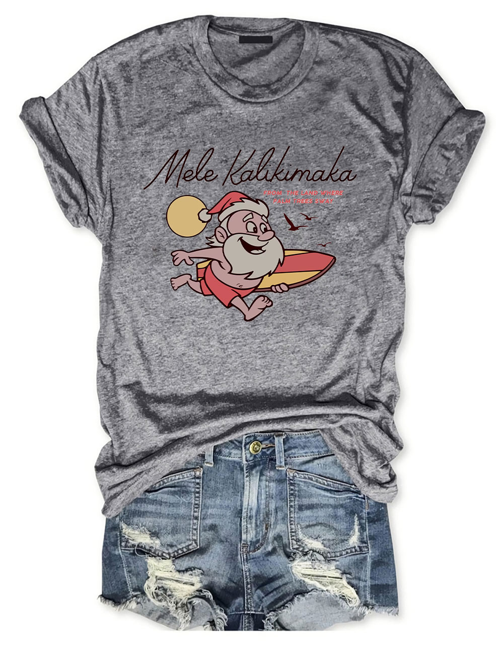 Mele Kalikimaka Hawaii Christmas T-Shirt
