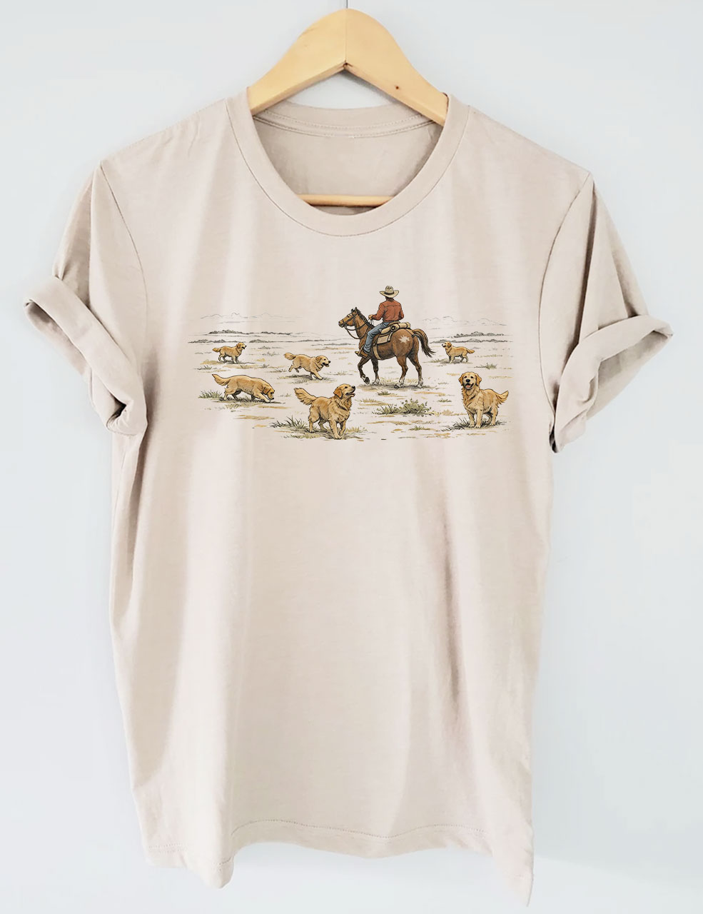 Western Golden Retriever T-shirt