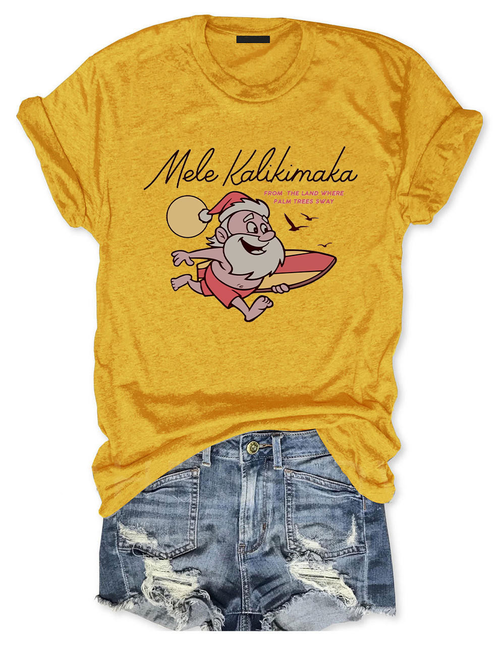 Mele Kalikimaka Hawaii Christmas T-Shirt