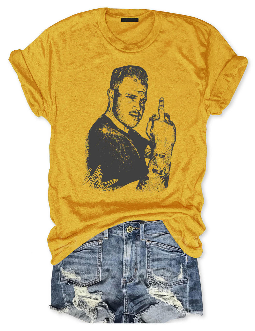 Vintage Funny Middle Finger From Zach T-Shirt