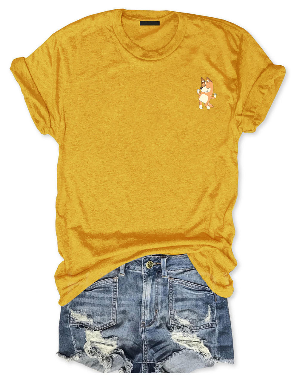 Blue Dog Cool Moms Club T-shirt