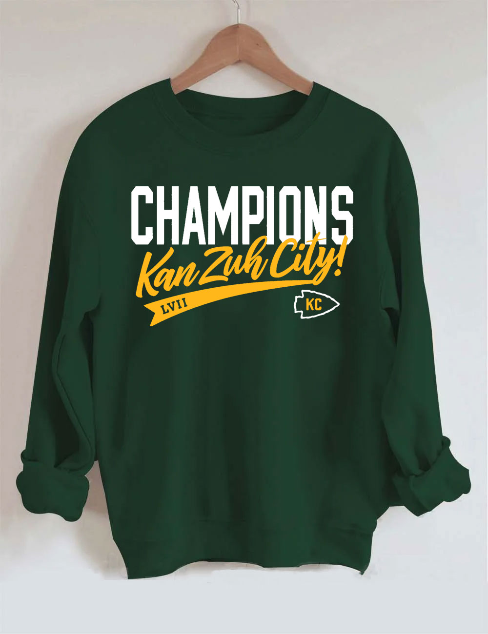 KC Champions KanZuhCity Football Sweatshirt