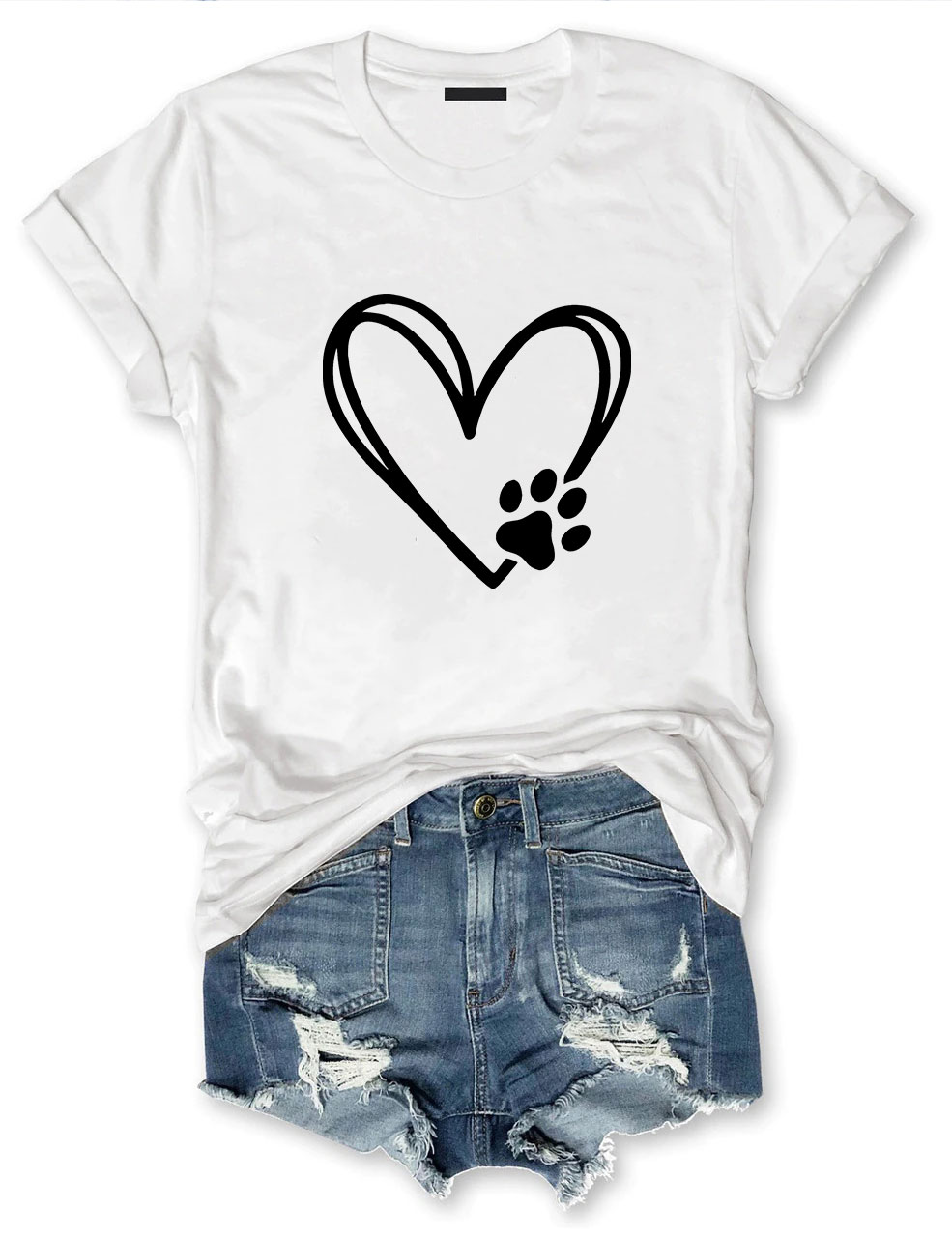 Heart & Paw T-shirt