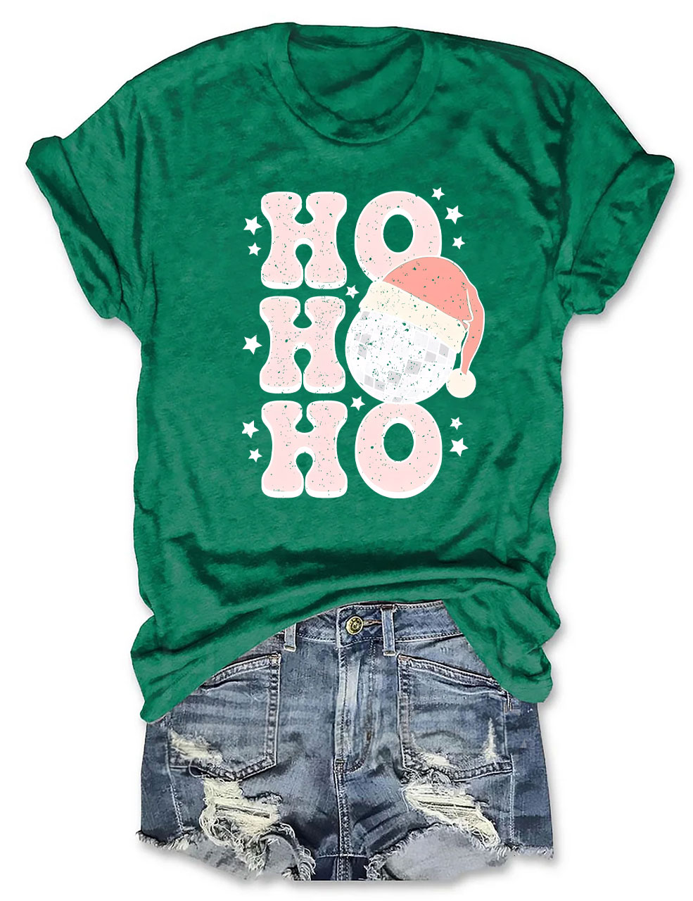Retro Christmas graphic T Shirt