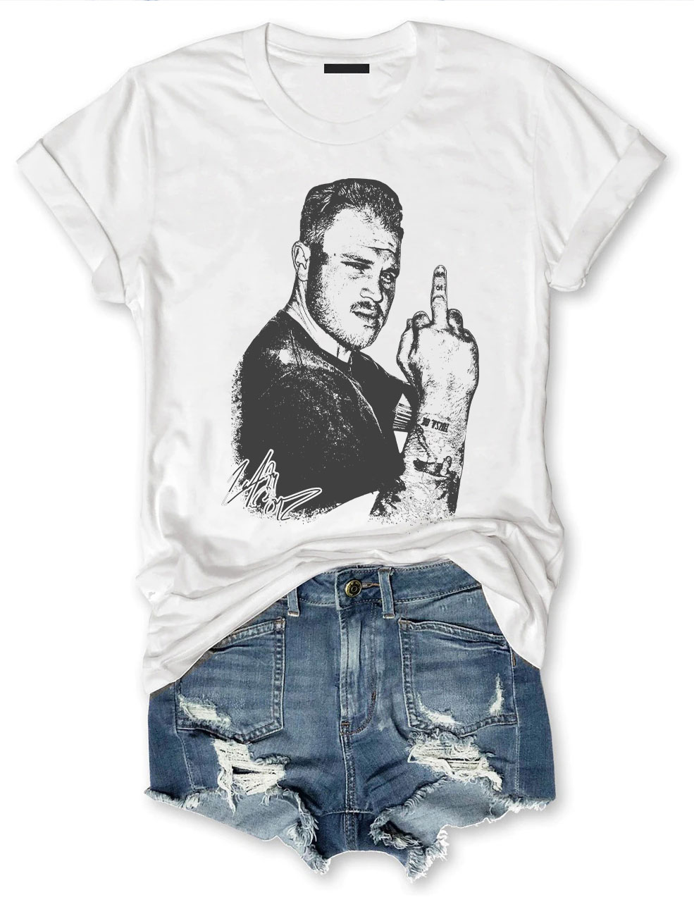 Vintage Funny Middle Finger From Zach T-Shirt