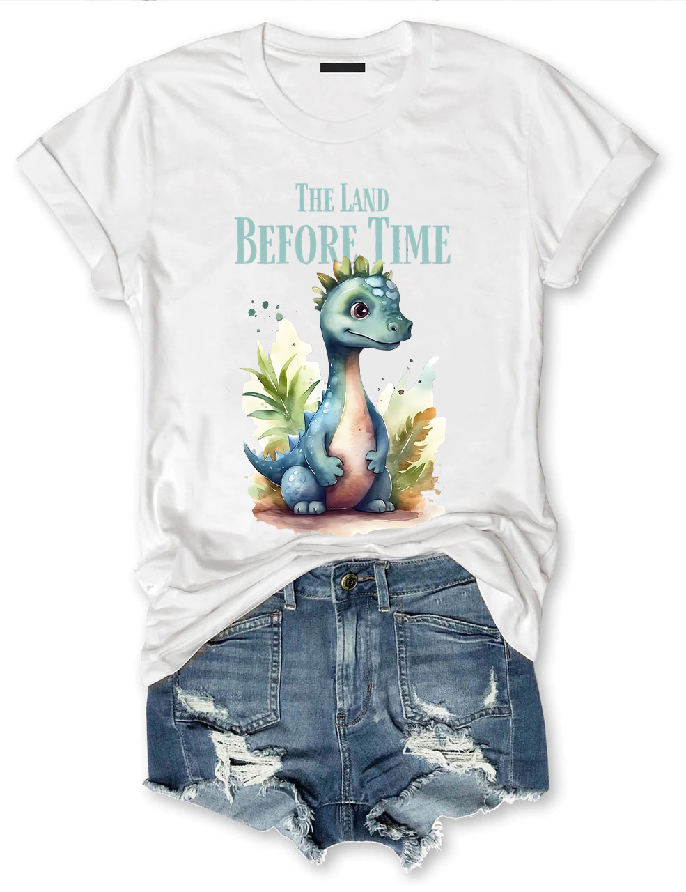 The Land Before Time Pastel Dinosaur Friends T-shirt