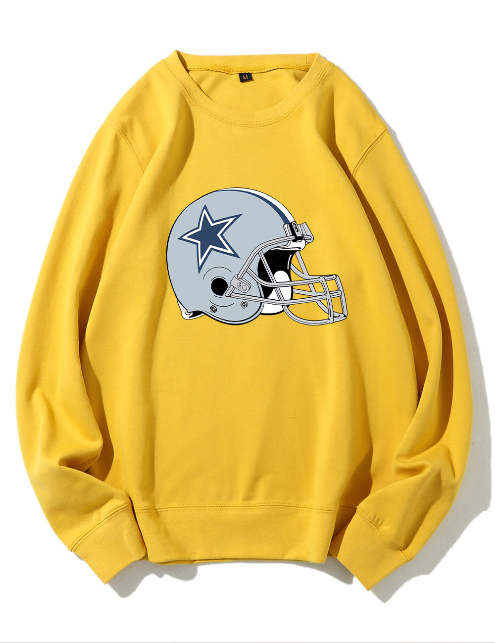 Cowboys Helmet Football Sweatshirt