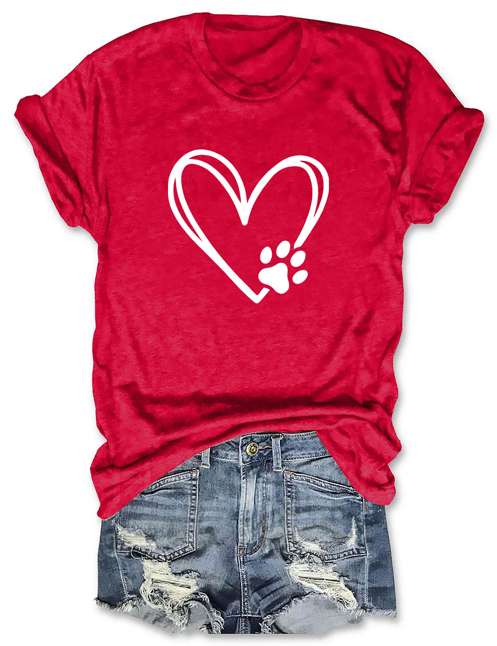 Heart & Paw T-shirt