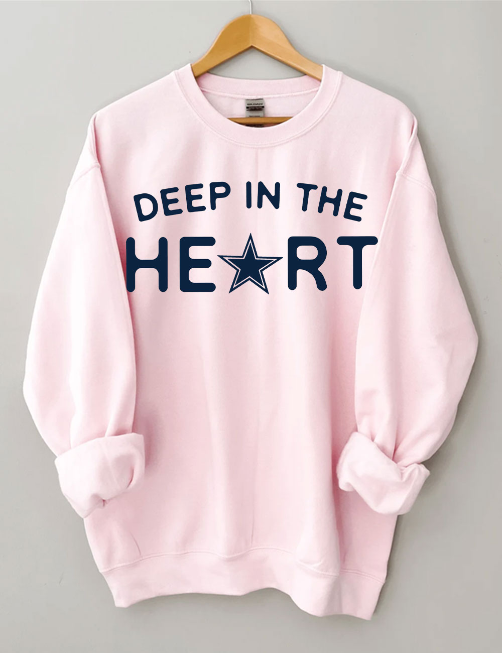 Deep In The Heart Dallas Football Sweatshirt