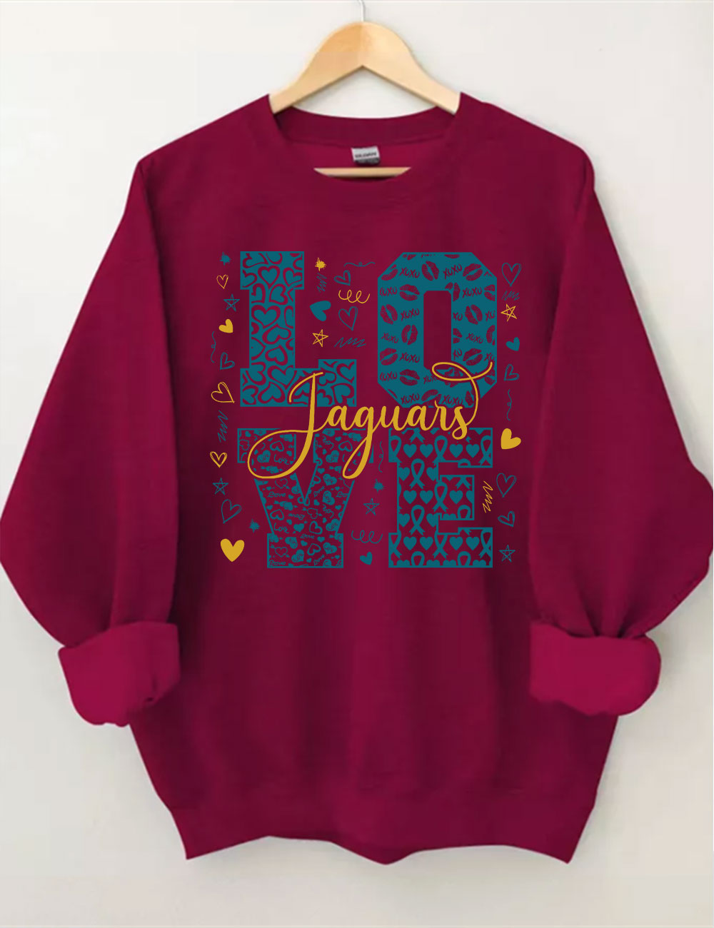 Love Jaguars Sweatshirt