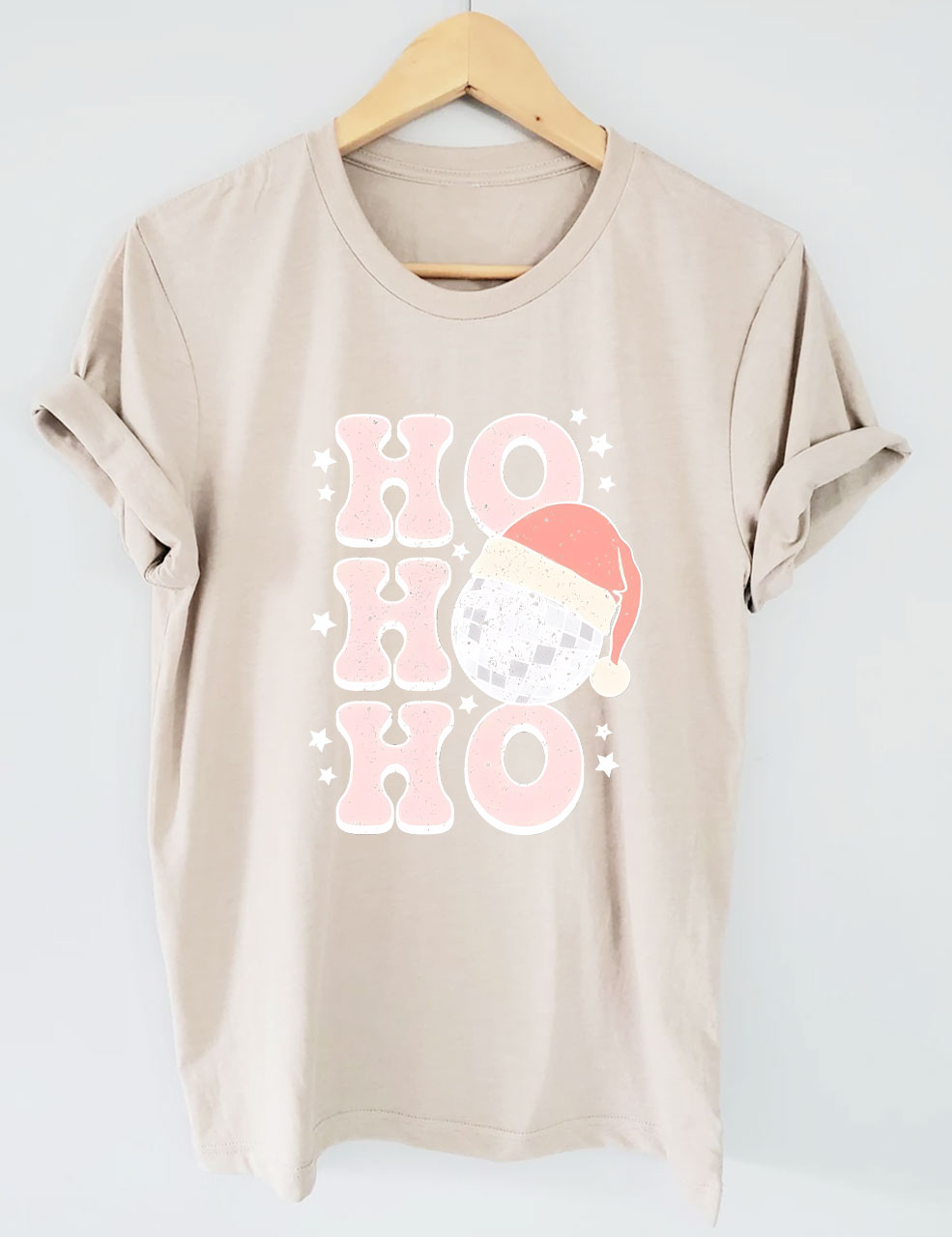 Retro Christmas graphic T Shirt