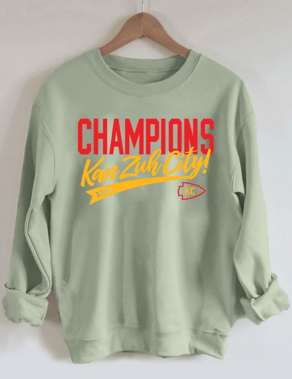 KC Champions KanZuhCity Football Sweatshirt