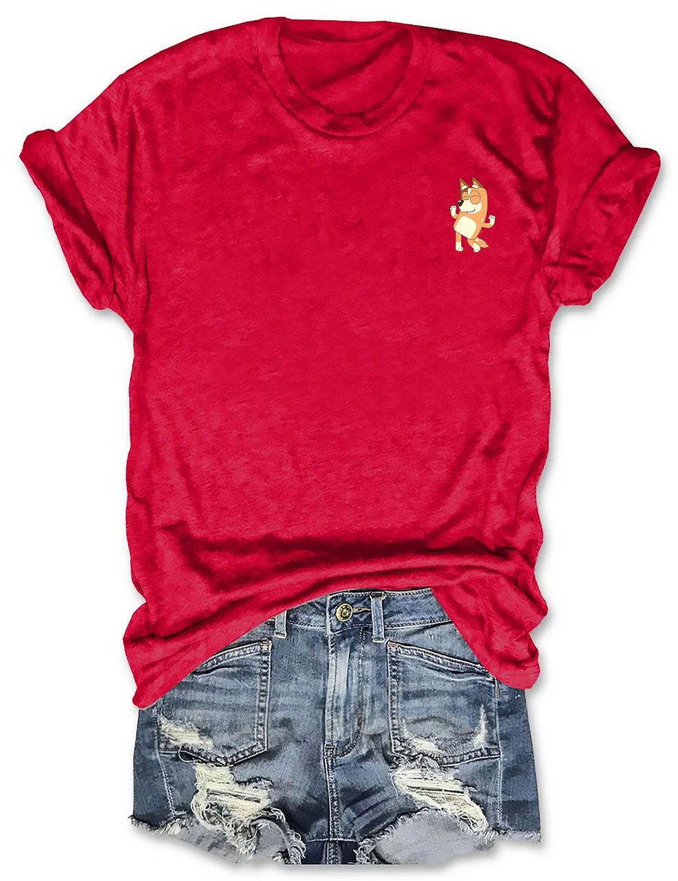 Blue Dog Cool Moms Club T-shirt
