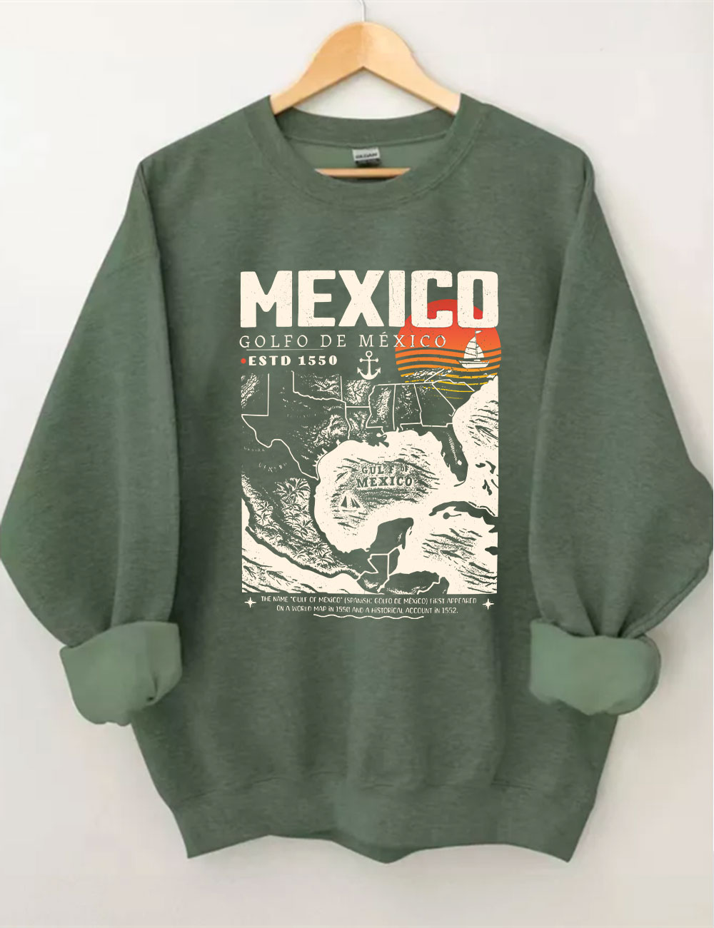Gulf of Mexico Funny Sweatshirt