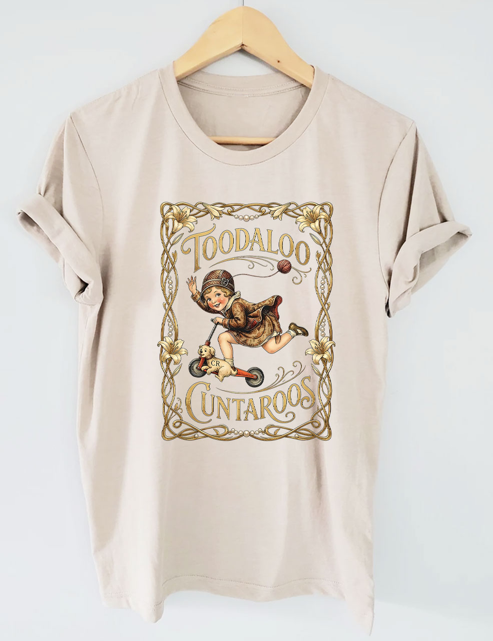 Retro Roller Girl T-Shirt