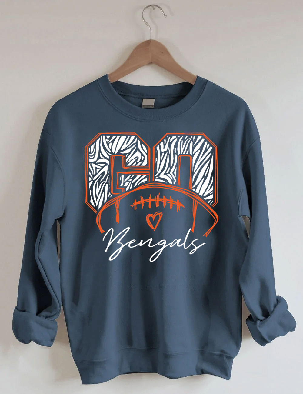 Go Bengals Football Sweatshirt