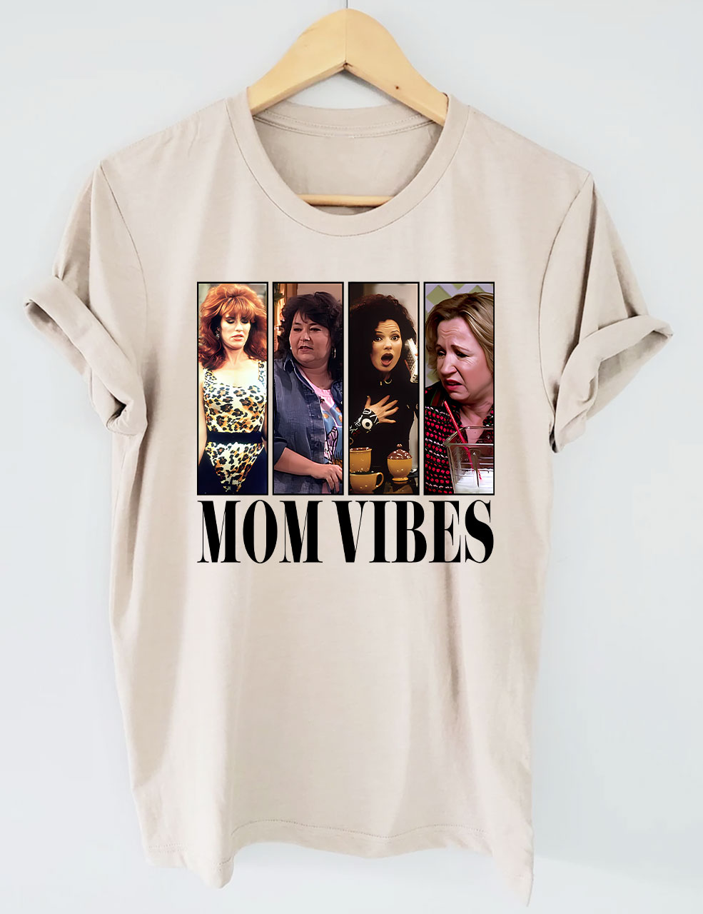 Retro 90��s Mom Vibes T-shirt