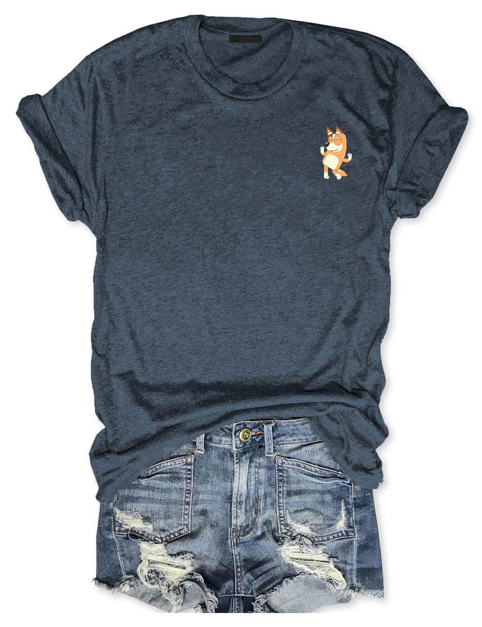 Blue Dog Cool Moms Club T-shirt