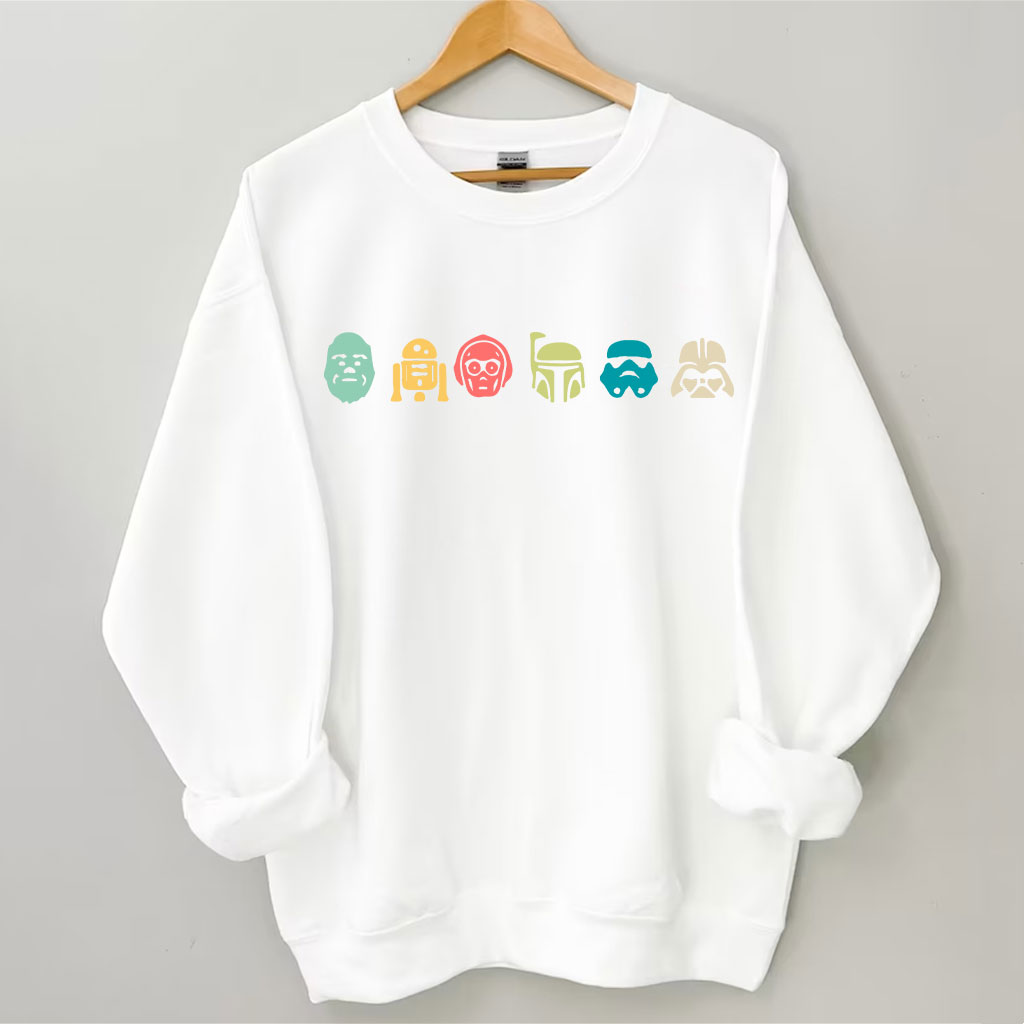 Star Wars Head Funny Sweatshirt