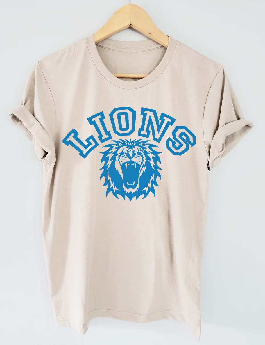 Lions mascot  Football T-Shirt