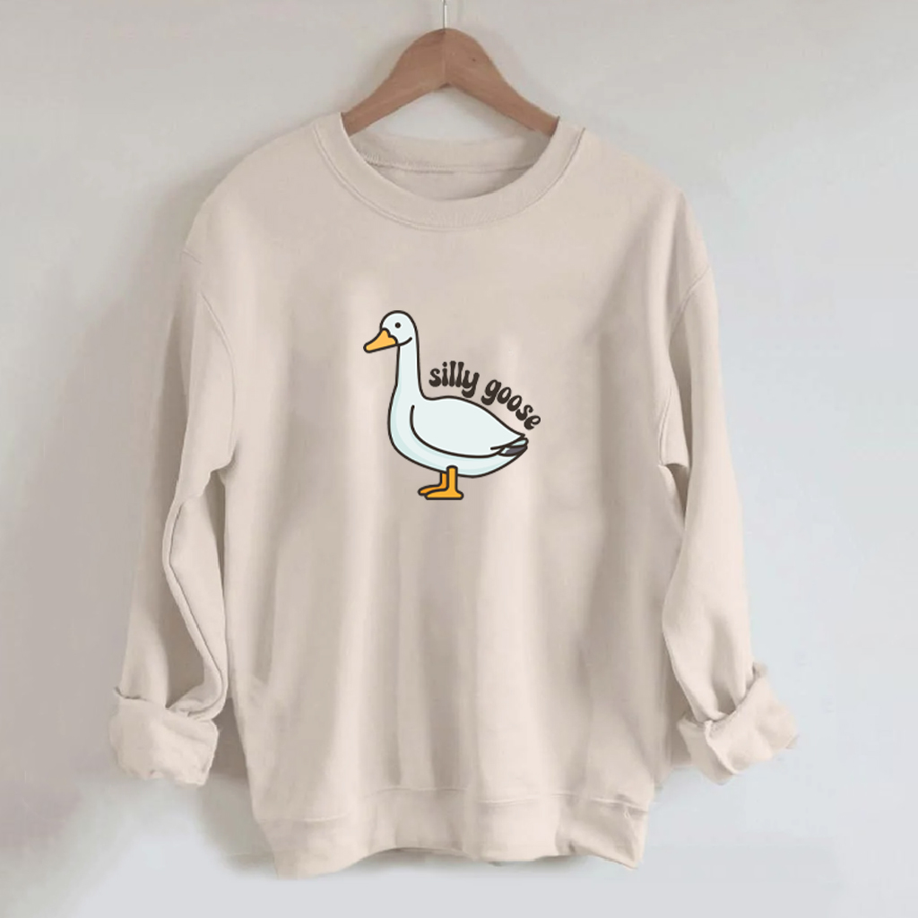 Silly Goose Sweatshirt-Shehaha