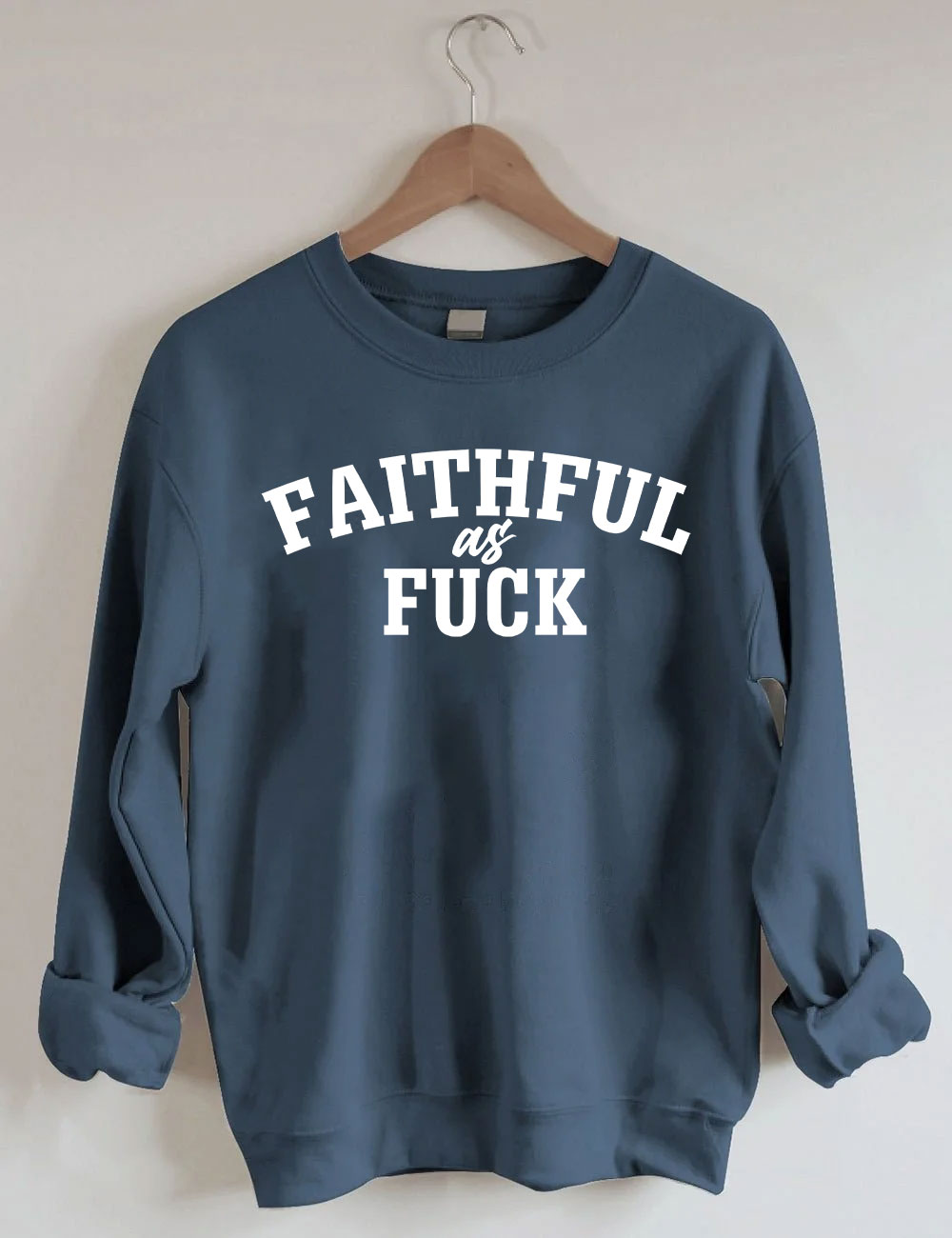 Faithful As F*CK Niner Gang Football Sweatshirt