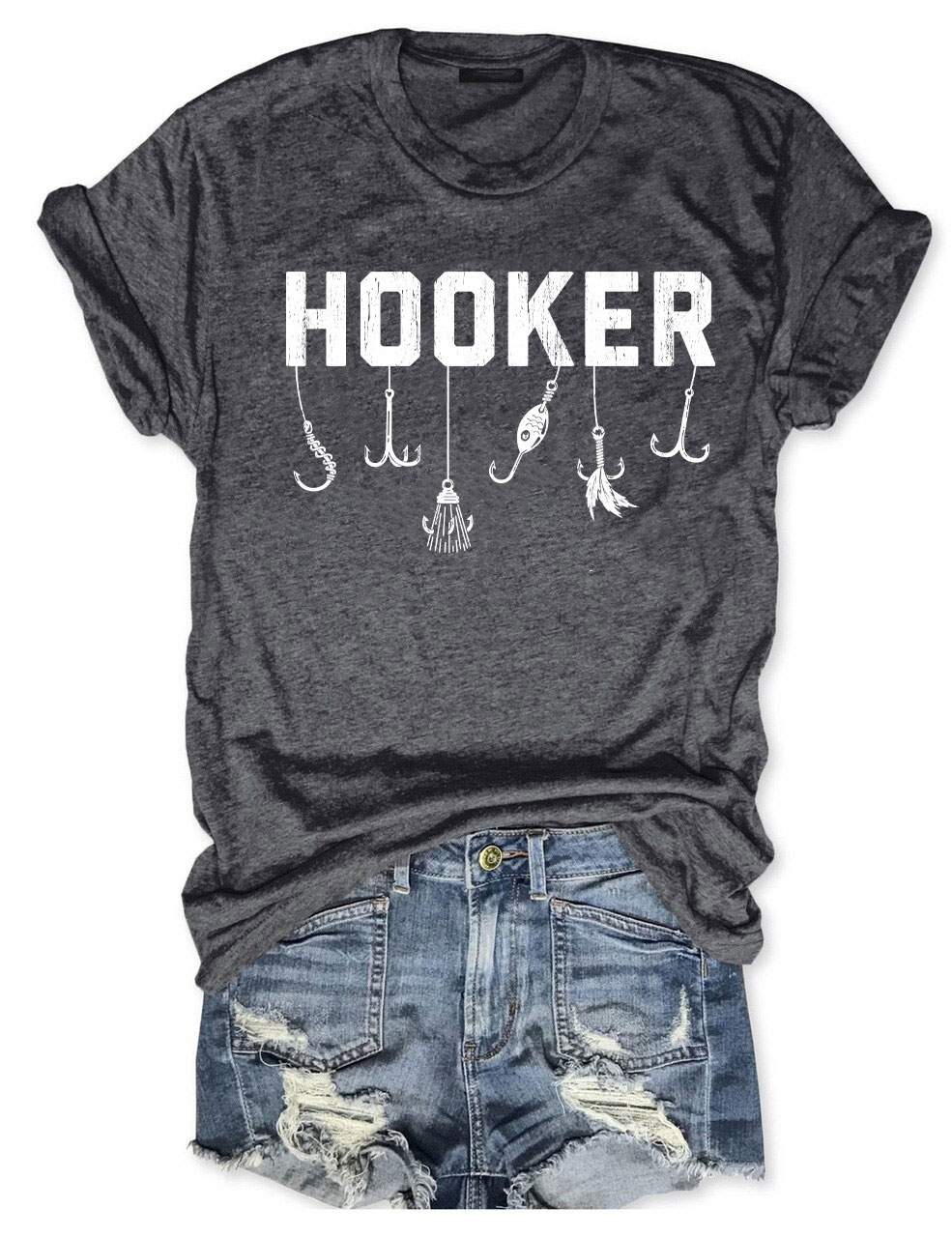 Fishing Gear Hooker T-shirt
